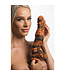 Creature Cocks XR Brands Creature Cocks Siliconen Dildo 28,7 cm Oranje-Zwarte Camouflage