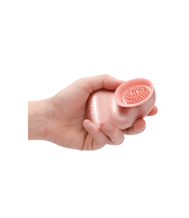Twitch Innovation Clitoris- en Tepel Stimulator Met Zuig- en Vibratiefuncties Hands-Free
