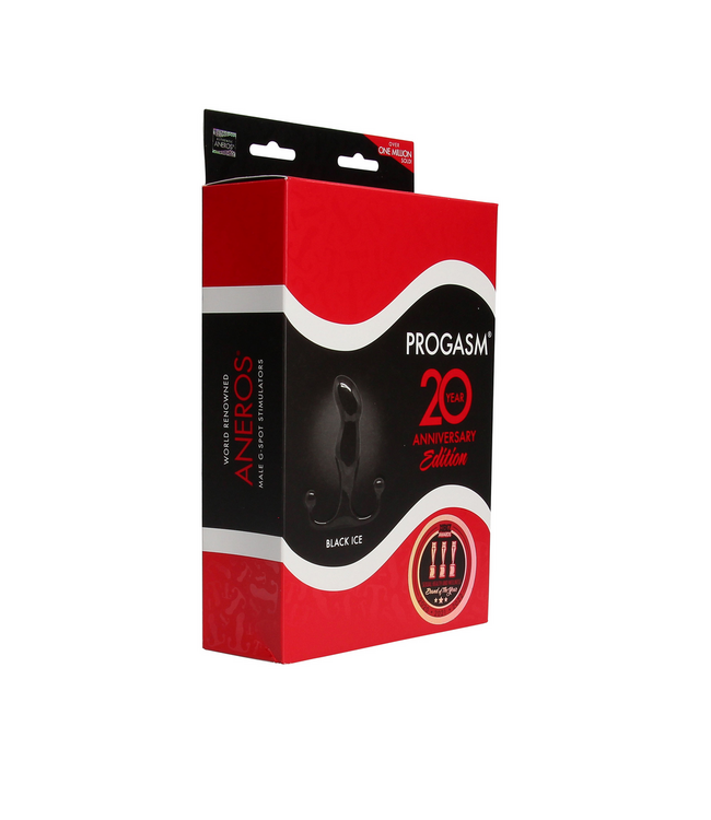 Aneros Progasm Black Ice: Luxury G-Spot Stimulator for Intense Pleasure