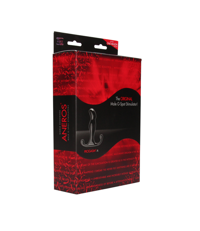 Aneros Aneros Prostaatmassager Compact Zwart – Precise Stimulerende Comfort