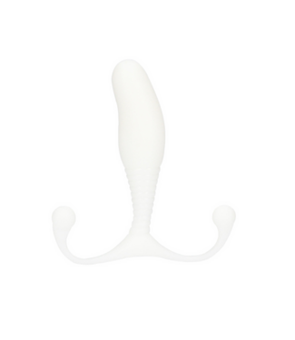 Aneros Aneros MGX Prostaatstimulator Wit Met Geribbelde Steel En Perineummassage