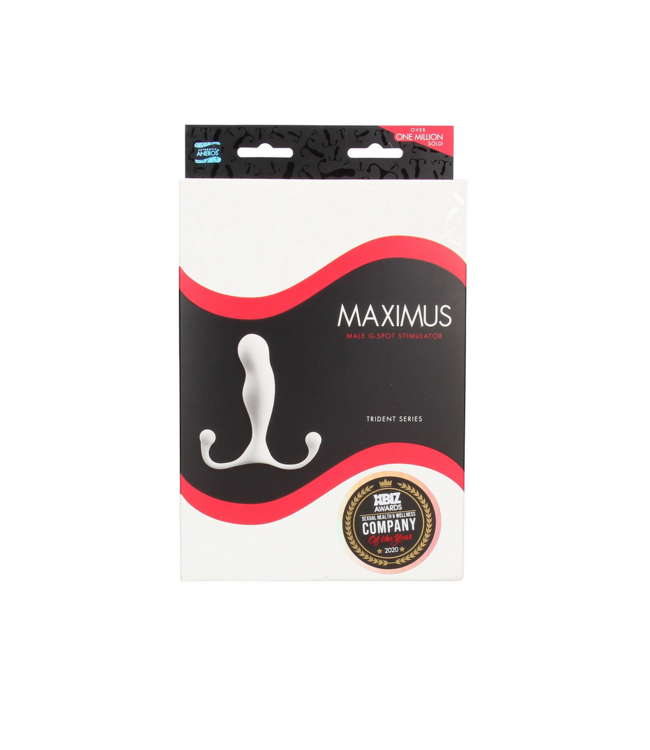 Aneros Aneros Prostaat Massager 2,6 cm Siliconen Waterdicht Wit
