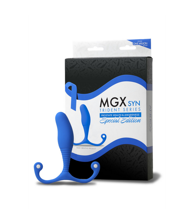 Aneros MGX Syn Trident Blue - Ultimate Pleasure & Comfort for All Users
