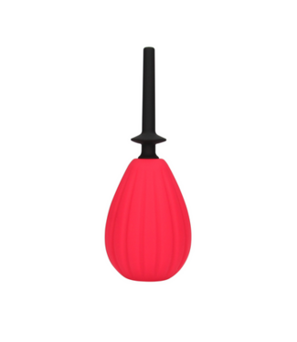 Aneros Aneros Enema Bulb Kit Rood Met Slow-Flow En Eenrichtingsklep Voor Controle