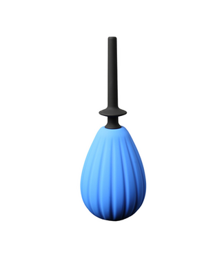 Aneros Aneros Prelude Medische Siliconen Enema Bulb Kit Blauw Voor Anaal Spoelen