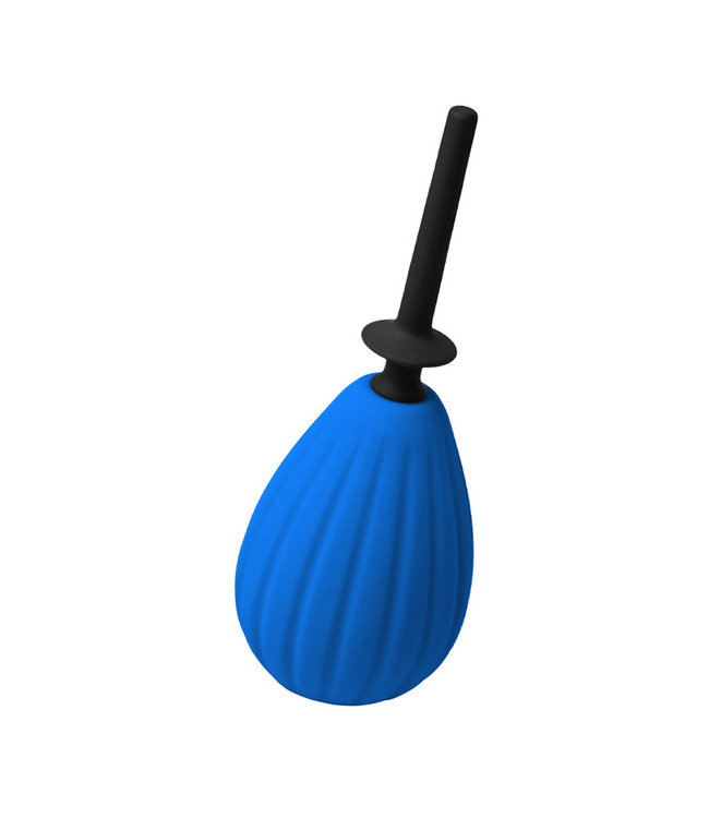 Aneros Aneros Prelude Medische Siliconen Enema Bulb Kit Blauw Voor Anaal Spoelen