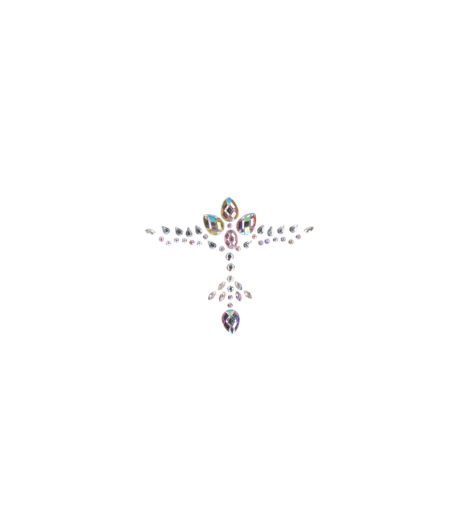 Le Désir Dazzling Cleavage Bling Sticker - Instant Glam for Every Outfit!