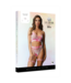 Le Désir Tweedelige Tie-Dye Bh-Set Met Hoge Taille En Dazzling Eye Contact Bling Sticker