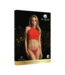 Le Désir Funkelndes rotes Strass-Set – Sexy Neckholder-Top & String für Festlichkeiten