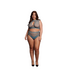 Le Désir Duo Net Keyhole Bra Set XL-4XL – Chic Comfort in Fishnet Design