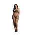 Le Désir Luxurious Plus Size Velvet Lace Lingerie Set for Unforgettable Nights