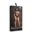 Le Désir Helike XLV Plus Size Set – Verführerisches, elegantes Lingerie-Duett in Schwarz