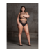 Le Désir Helike XLV Plus Size Set – Verführerisches, elegantes Lingerie-Duett in Schwarz