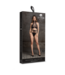 Le Désir Verführerischer Carpo Zweiteiler – Elegante schwarze Dessous in Einheitsgröße