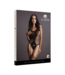 Le Désir Le Désir Bodystocking Met Jarretelles En Breed Gaas Net Grote Maat