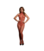 Le Désir Le Désir Red Lace & Fishnet Bodystocking, Plus Size Seduction