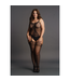 Le Désir Elegant Lace & Fishnet Suspender Bodystocking XXL - Le Désir, Black