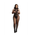Le Désir Luxuriöser Spitzen- und Netz-Bodystocking XL-4XL | Sexy & Komfortabel