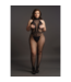 Le Désir Luxuriöser Spitzen- und Netz-Bodystocking XL-4XL | Sexy & Komfortabel