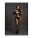 Le Désir Eleganter Spitzen-Bodystocking mit langen Ärmeln | Große Größen XL-4XL