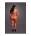 Le Désir Le Désir Red Lace Bodystocking with Long Sleeves - XL to 4XL