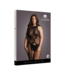 Le Désir Knee-less Leopard Bodystocking - Sexy Halter Neck, Large Size