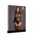 Le Désir Eleganter Bodystocking mit langen Ärmeln – Bequem & Figurbetont für XL-4XL