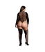 Le Désir Le Désir Kalyke Bodystocking XL-XXXL Met Diepe V-Hals En Bodyshaping