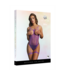 Le Désir Open Cup Purple Strappy Teddy - Sexy Festival Look S-XL