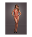 Le Désir V-Neck Red Teddy with Opaque Panels - Flattering & Comfortable Fit