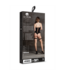 Le Désir Seductive Metis Xvi Fishnet Bodysuit with Garter & Open Back