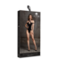 Le Désir Le Désir Crossed Neckline Body Zwart One Size Stretch