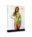 Le Désir Stylish Green Short Sleeve Teddy Bodysuit - Comfortable & Versatile