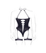 Le Désir Le Désir Metis Stretch Body Met Jarretels Plus Size Zwart