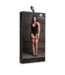 Le Désir Le Désir Metis Stretch Body Met Jarretels Plus Size Zwart