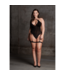 Le Désir Metis Xvi Body Plus Size – Verführerischer Fischnetz Body mit Strumpfhaltern