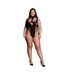 Le Désir Le Désir Stretch Body Met Coltrui Voor XL-XXXXL Met Taille-Definitie