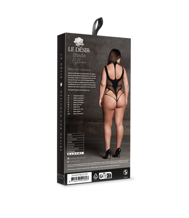 Le Désir Cyllene Rollkragen Body XL-XXXL – Sexy Design für curves und Taille