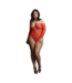 Le Désir Verführerischer Off-Shoulder-Bodysuit in Rot für 1XL-3XL – Eleganz Pur