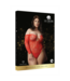 Le Désir Le Désir Rood Off-Shoulder Strass Bodysuit Stretch Maat 1XL-3XL