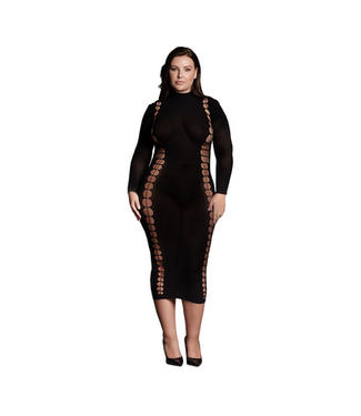 Le Désir Elegantes Carme Kleid mit Rollkragen – Femininer Look in XXL+