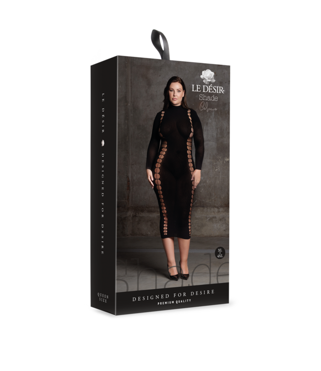 Le Désir Elegantes Carme Kleid mit Rollkragen – Femininer Look in XXL+