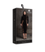 Le Désir Stretch Jurk Met Coltrui Le Désir Voor Grote Maten XL-XXXXL Zwart