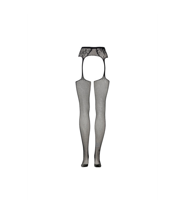 Le Désir Plus Size 2XL-5XL Fishnet Lace Suspender Stockings for Seductive Lingerie