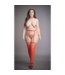 Le Désir Festive Red Glitter Nipple Stickers & Stockings - Holiday Party Set