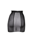 Le Désir Visnet Rok Met Hoge Taille Zwart Maten S-XL Voor Festival En Lingerie
