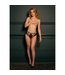 Le Désir Léna Open Crotch Briefs with Gold Accents – Alluring Lace Detail
