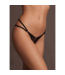 Le Désir Ella Elastischer Mesh-String Schwarz – Verführerische Transparenz & Anpassbarkeit