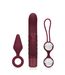 Loveline Verführerisches Dark Cherry Spielzeugset – Mini-Vibrator, Kegelbälle & mehr
