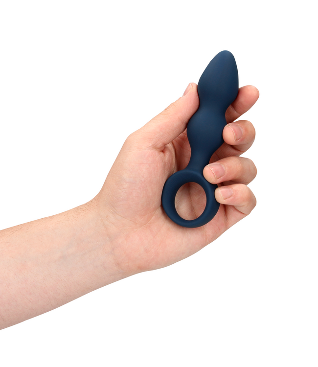 Loveline Loveline Teardrop Siliconen Anaalplug Klein 13,2 cm Baltisch Blauw